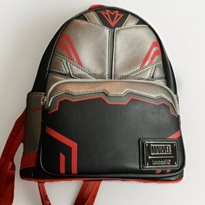 Marvel Loungefly Falcon Multicolor Mini Backpack
